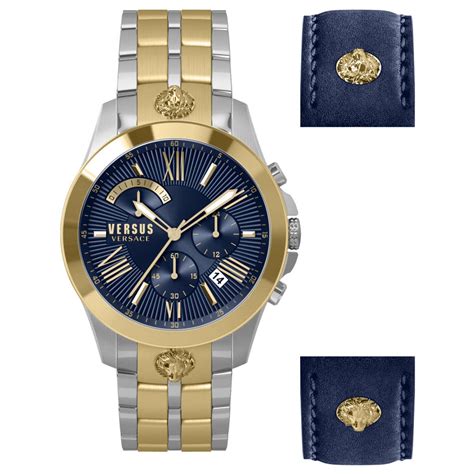 versus by versace men watch gold|versus versace watch men price.